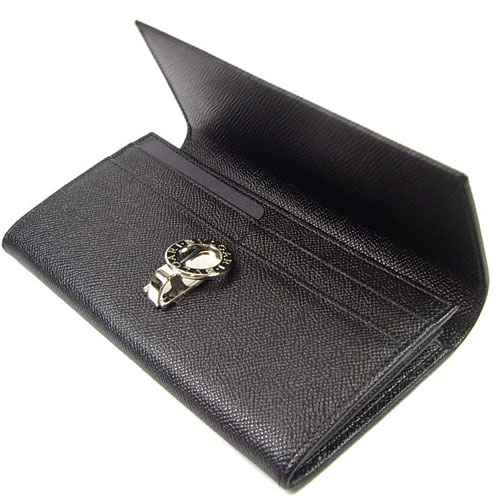BVLGARI、ブルガリ、BVLGARI（ブルガリ） ロゴクリップ 長財布