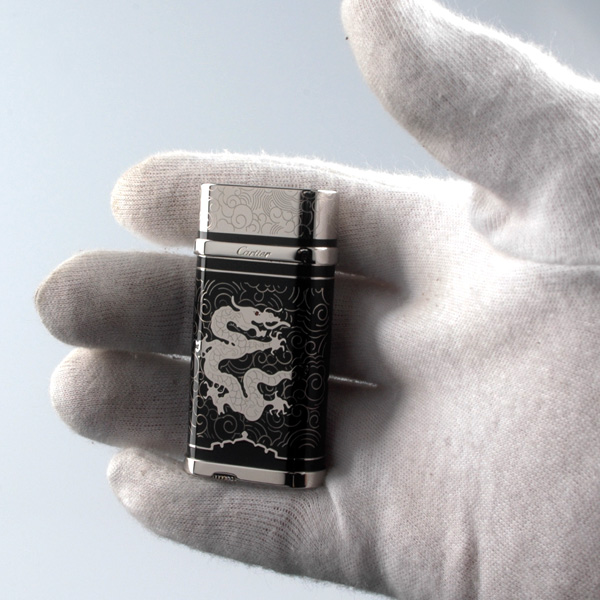 I*t様 カルティエのライター カルティエライター CA120162 カルティエ ドラゴン デコール