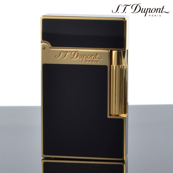 S.T.DUPONT】新品 未使用 / イエロー ゴールド ガス ライター-